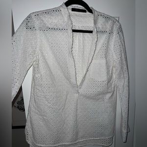 BCBG lace shirt